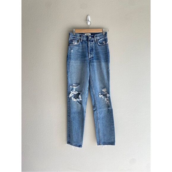 Agolde fen high rise relaxed tapered wander jeans - Picture 1 of 7